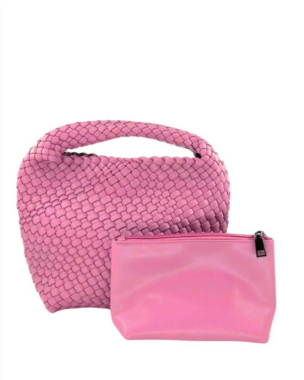 NEW BC HANDBAGS women's lacey mini hobo bag in pink
